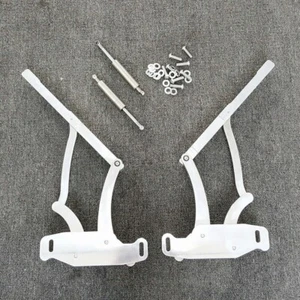 Polished Hood Hinges Billet Aluminum For Chevy Camaro 1967-1969 Pontiac Firebird - Picture 1 of 8