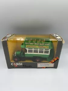 Corgi Diecast C858/3 THOMYCROFT BUS Walter's Palm Toffee Metal Collector De colección - Imagen 1 de 6