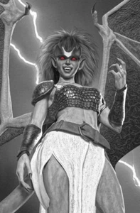 Gárgolas: Demona #1 Mark Spears relación 1:10 blanco y negro variante virgen cubierta V casi nuevo+ - Imagen 1 de 1
