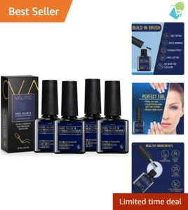 Nail Gel Kit - Instant Glam with Quick-Dry Glue for Acrylic and Press-On Nails - Picture 1 of 10