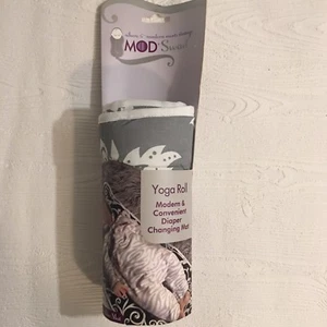 Woombie Mod Swad 15”x30” Yoga Style Roll Up Diaper Changing Mat - Picture 1 of 5