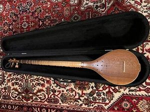 New Pro Persian Iranian Instrument Sehtar Setar With Case, Extra Strings & Frets - Picture 1 of 8