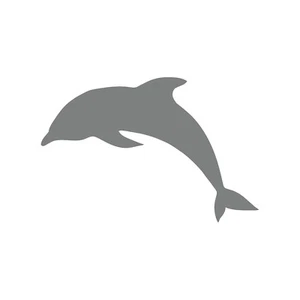 Dolphin Vinyl Decal Car Window Laptop Sticker - Picture 1 of 11