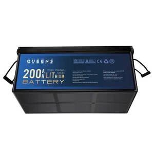 Queens 12V 200Ah Lithium Battery LiFePO4 Recharge Replace SLA AGM Camping Power - Picture 1 of 12