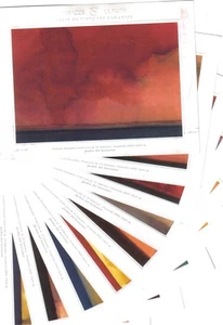 Bagues de Cigare. La Fama "Pintores Canarios", 10 Prints. Cigar Bands - Imagen 1 de 6