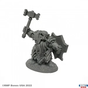 Dark Dwarf Striker Reaper Miniatures Bones EE. UU.: Reaper Legends REM30082 D&D - Imagen 1 de 3