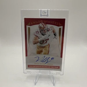 2020 Panini One Nick Bosa Award Winners Auto - Picture 1 of 2
