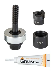 UTZIKO 1/2 Rohr Knockout Stanzeinheit mit manuellem Zugbolzen - 0,89 tatsächliche Ho... - Bild 1 von 6