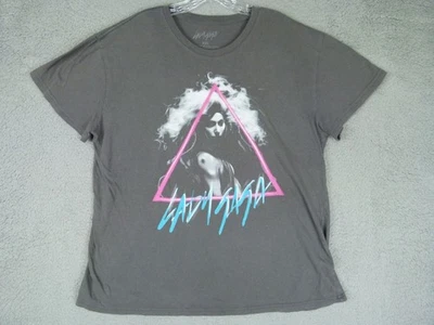 Camiseta Bravado Para Hombres 2X-Grande Gris Lady Gaga Gráfico Algodón Foto 1 de 4