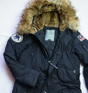 Alpha Industries Type N-3B (N) Winter Parka Herren Mantel Kapuze Jacke Oberteil Gr. XS - Bild 1 von 17