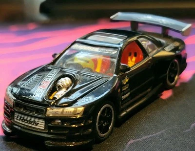 Muscle Machines 1:64 Importación Sintonizador '00 Nissan Skyline GT-R 1/64 Diecast Raro JDM  Foto 1 de 4