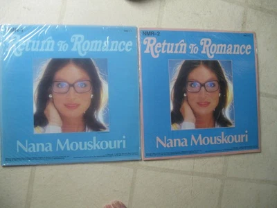 NANA MOUSKOURI "RETURN TO ROMANCE" NEW/STILL-SEALED VINTAGE (2)LP TV SET - Image 1 of 3