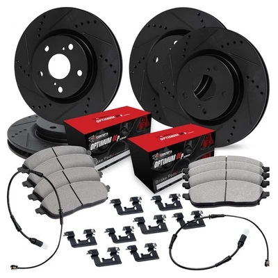 For BMW 550i GT xDrive 10-17 Brake Kit Drilled & Slotted Front & Rear Brake Kit Foto 1 de 2