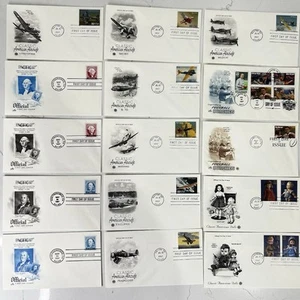 15 First Day of Issue Postal Covers Historic FDC 1996-98 Culture Lot #14 - Picture 1 of 8