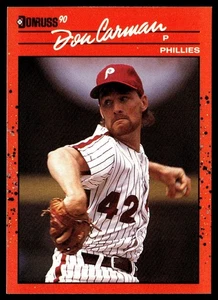 1990 Donruss Don Carman #604 - Picture 1 of 2