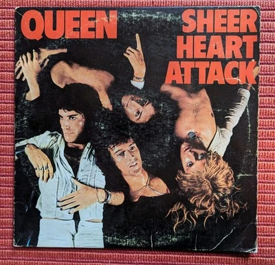 Queen - Sheer Heart Attack LP 1974 Elektra Records vinyl please read description - Image 1 of 4