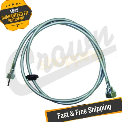 Cable velocímetro Crown J5351777 69" para transmisión manual Jeep CJ-5 1977-1983 Foto 1 de 4