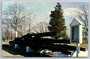 Vintage Postcard- Revolutionary Delaware River Stockade Gloucester County NJ - Picture 1 of 2