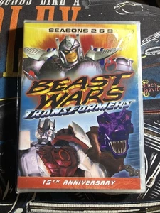 Transformers: Beast Wars - Seasons 2 & 3 (DVD, 2011, 4-Disc Set) NEW SEALED - Picture 1 of 8