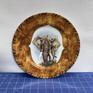 Chase Vintage Lynn Chase Portraits 9 1/4" Porzellan Teller Elefant 1995 - Bild 1 von 3