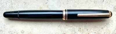 *VINTAGE* MONTBLANC #254 Kolbenfüllhalter, 14 Karat KM Feder - Bild 1 von 4