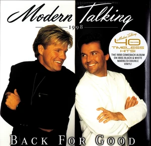 Modern Talking - Back For Good  (Black & White Marbled Vinyl 2LP - EU 2025) NEW - Foto 1 di 2