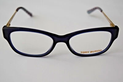 Montura óptica Tory Burch azul dorado pequeña TY2035 511 50-16-135 anteojos Foto 1 de 4