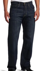 Levi's Herrenjeans 569 lose gerade Passform Größe 36x30 Farbe - dunkler Chip - Bild 1 von 3