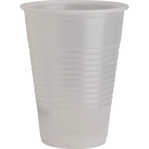 Genuine Joe 9 Oz Cold Plastic Cups, Clear, Pack of 2400 - Picture 1 of 1