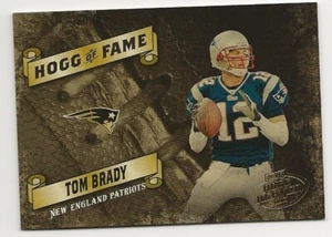 2003 PLAYOFF HOGG HEAVENEN HOGG OF FAME TOM BRADY 096/500 (NM-MT IN PERFETTE CONDIZIONI) - Foto 1 di 4