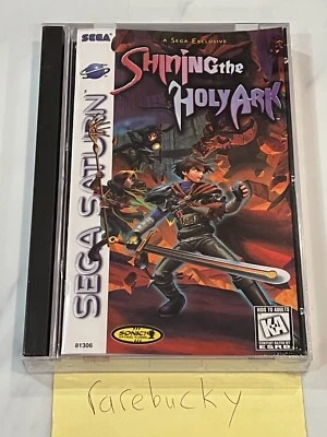 Shining the Holy Ark (Sega Saturn) NEW SEALED NEAR-MINT, SUPER RARE US VERSION! - Image 1 of 4