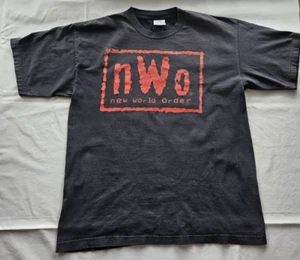 WWE Vintage 90s Original NWO Wolfpack Wrestling New World Order Shirt XL - Bild 1 von 5