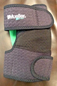 Mueller Adjustable Elbow Support - Size Fits: 7" to 15" Black B78147 Pre-Owned - Picture 1 of 8