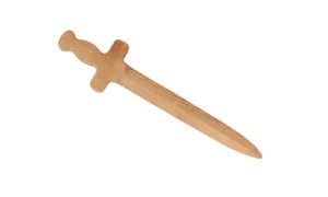 NORMANNENSCHWERT Holzschwert Wikingerschwert Kinderschwert Spielschwert 45cm NEU - Bild 1 von 1