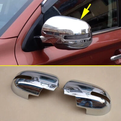 Espejo retrovisor automático cromado para Mitsubishi Outlander 2013-21 moldura cubierta embellecedor Foto 1 de 4