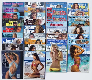 Lot Of 34 Sports Illustrated Swimsuit Issues Magazine 1986-2018 All Newsstands - Picture 1 of 24