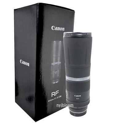 New CANON RF 800mm f/11 IS STM Lens for R Series Mirrorrless Digital Camera - Image 1 of 4