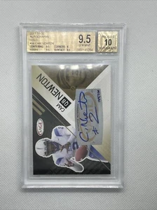 2011 Sage Autographs Gold Cam Newton #36 Auto 149/200 BGS 9.5 - Picture 1 of 3