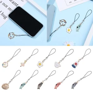 Hang Rope Cat Bag Accessories Mini Phone Case Pendant Flower Cute - Photo 1 sur 30