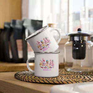 Taza Esmalte: Taza Esmalte Kawaii NUEVO Regalo - Imagen 1 de 1