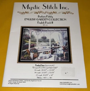 Mystic Cross Stitch Inc Barbara Felisky English Garden Collection Pattern B6 - Picture 1 of 3