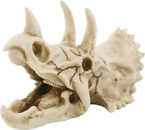NEW Triceratops Skull Decoration Ornament for Reptile Terrarium Enclosure