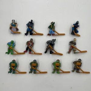 1990 Teenage Mutant Ninja Turtles Subterranean Sewer Hockey (12) Players - Picture 1 of 7