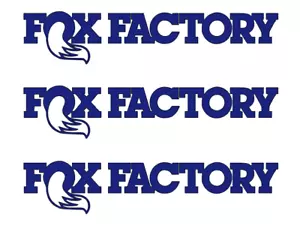 LOSI FOX FACTORY DIE-CUT Decal Sticker ( 3 PCS ) RC Truck NEW - Picture 1 of 12