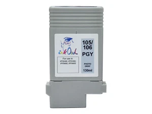 InkOwl 130ml Cartucho Compatible para CANON PFI-105 106PGY PHOTO GRAY iPF6300 - Imagen 1 de 1