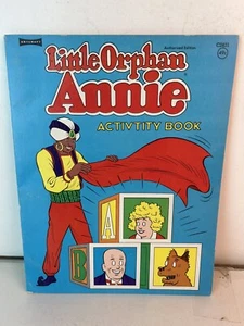 Vintage Little Orphan Annie Coloring And Activity Book Unused Artcraft 1974 - Bild 1 von 11