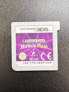 Professor Layton And The Miracle Mask - NINTENDO 3DS & 2DS PAL UK - FREE POST - Picture 1 of 2