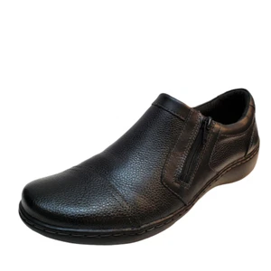 Clarks Of England Womens Cora Giny Leather penny-loafer MSRP 90 New - Picture 1 of 9
