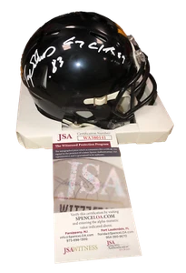 Washington Commanders Ricky Sanders Gary Clark Signed Auto Alt Mini Helmet JSA - Picture 1 of 3
