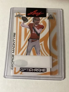 George MacIntyre 2023 Hoja Ecléctica OPTICROMO AMARILLO Prueba de Preproducción 1/1 - Imagen 1 de 2